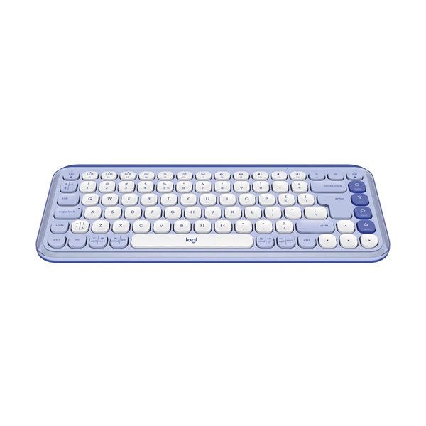 Logitech 920-013074 Pop Icon Keys US vezeték nélküli lila/piszkosfehér billentyűzet