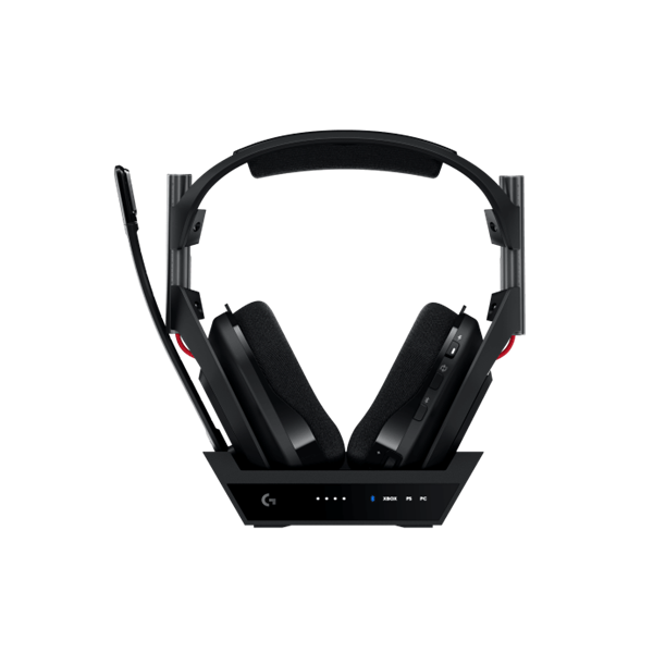 Logitech A50 Gen 5 vezeték nélküli fekete headset + bázisállomás