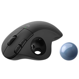 Logitech Ergo M575 vezeték nélküli fekete Trackball egér