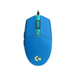 Logitech G102 Lightsync kék gamer egér