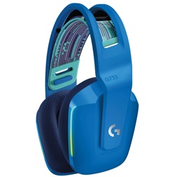 Logitech G733 Lightspeed Wireless RGB kék gamer headset