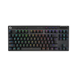 Logitech G PRO X TKL LIGHTSPEED UK vezeték nélküli RGB fekete gamer billentyűzet