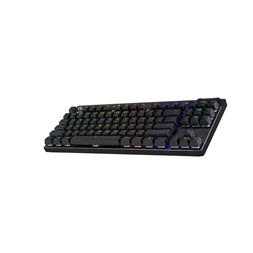 Logitech G PRO X TKL LIGHTSPEED UK vezeték nélküli RGB fekete gamer billentyűzet