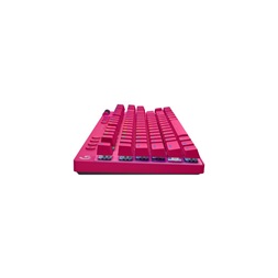 Logitech G PRO X TKL LIGHTSPEED UK vezeték nélküli RGB magenta gamer billentyűzet