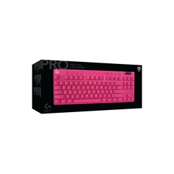 Logitech G PRO X TKL LIGHTSPEED UK vezeték nélküli RGB magenta gamer billentyűzet