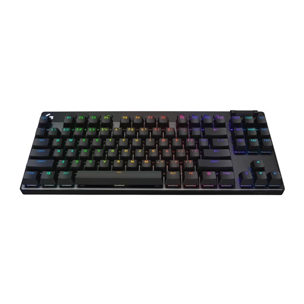 Logitech G PRO X TKL LIGHTSPEED US vezeték nélküli RGB fekete gamer billentyűzet