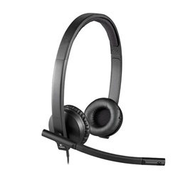 Logitech H570e USB fekete headset