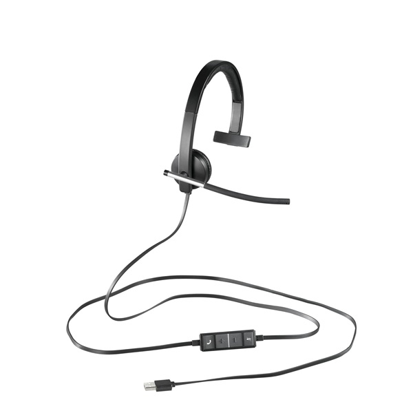 Logitech H650e USB fekete mono headset