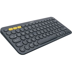 Logitech K380 Multi-device UK Bluetooth sötétszürke billentyűzet