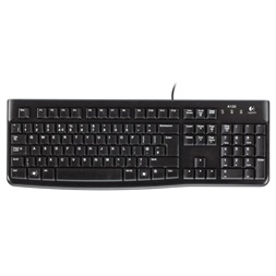 Logitech K120 HUN USB fekete billentyűzet