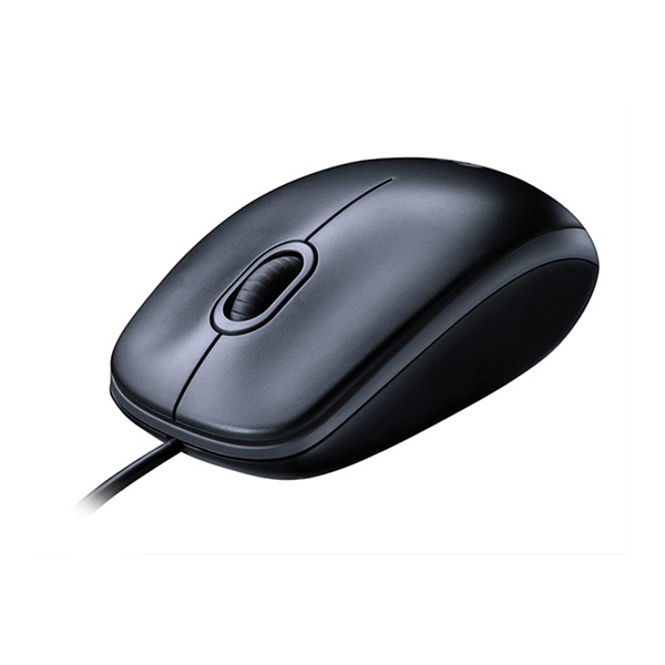 Logitech M100 USB fekete egér