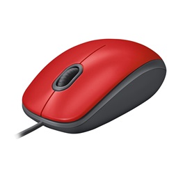 Logitech M110 Silent piros egér