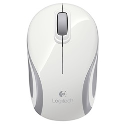 Logitech M187 vezeték nélküli fehér notebook egér