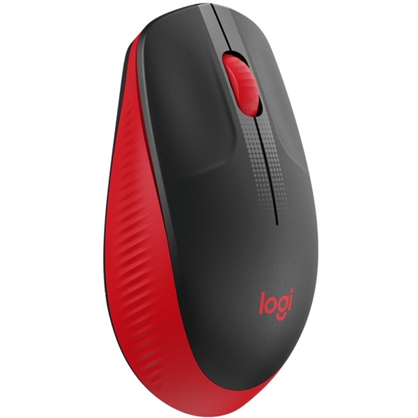 Logitech M190 piros vezeték nélküli egér