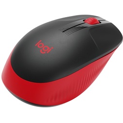 Logitech M190 piros vezeték nélküli egér