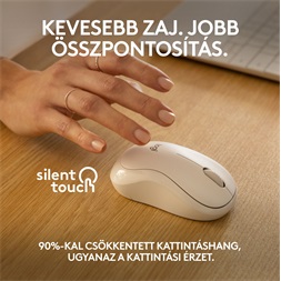 Logitech M240 Silent Bluetooth fehér egér