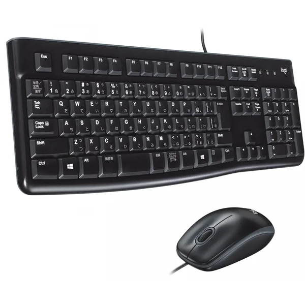 Logitech MK120 UK vezetékes fekete billentyűzet és egér