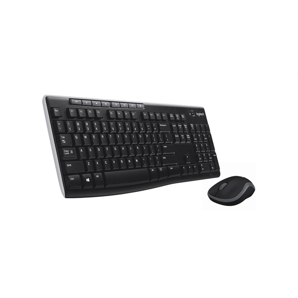 Logitech MK270 HUN fekete vezeték nélküli billentyűzet + egér