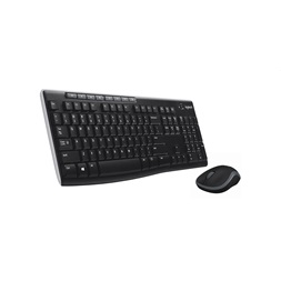 Logitech MK270 HUN fekete vezeték nélküli billentyűzet + egér