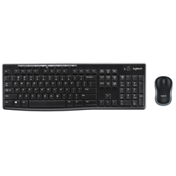 Logitech MK270 UK fekete vezeték nélküli billentyűzet + egér