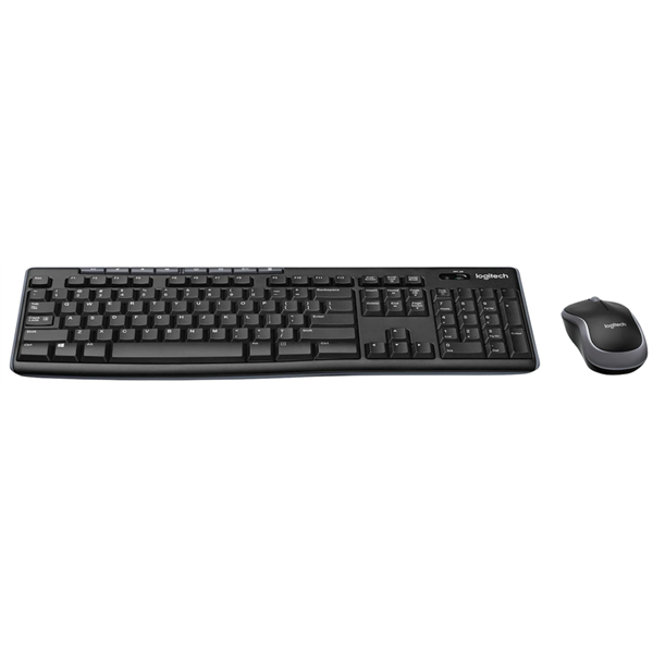 Logitech MK270 UK fekete vezeték nélküli billentyűzet + egér