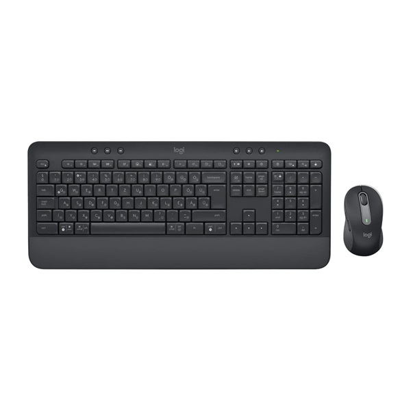 Logitech MK650 Combo For Business vezeték nélküli billentyűzet + egér grafitszürke