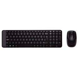 Logitech MK220 HUN fekete vezeték nélküli billentyűzet + egér