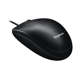 Logitech Mouse M100 vezetékes fekete egér