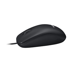 Logitech Mouse M100 vezetékes fekete egér