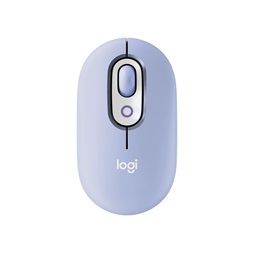 Logitech POP with emoji vezeték nélküli lila egér