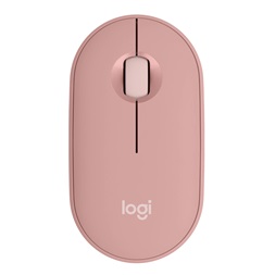 Logitech M350S Pebble Mouse 2 vezeték nélküli rózsaszín egér