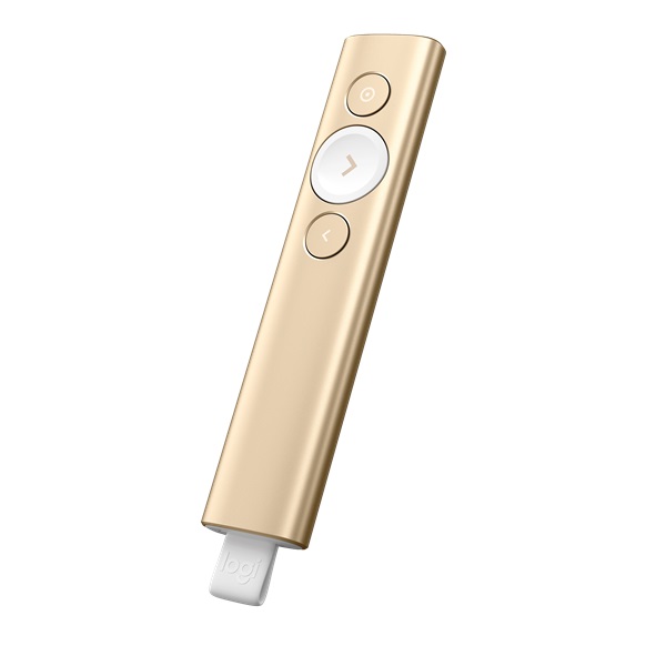 Logitech Spotlight Presentation Remote - Gold