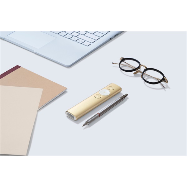 Logitech Spotlight Presentation Remote - Gold