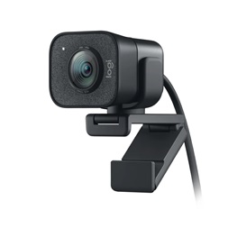 Logitech StreamCam 1080p mikrofonos grafitszürke webkamera