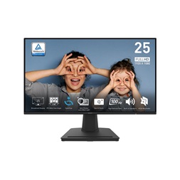 MSI 24,5" PRO MP252 FHD IPS LED 100Hz HDMI/DP fekete monitor