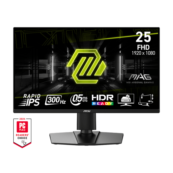 MSI 24,5" Gaming 255PXF FHD Rapid IPS 300Hz HDMI/DP gamer monitor