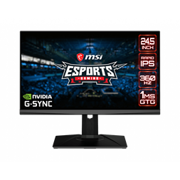 MSI 24,5" Oculux NXG253R FHD IPS 360Hz DP/HDMI/USB Esport gamer monitor