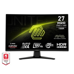 MSI 27" 274CQF Rapid VA WQHD 180Hz HDMI/DP gamer monitor