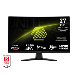 MSI 27" 274CXF Rapid VA FHD 280Hz HDMI/DP gamer monitor