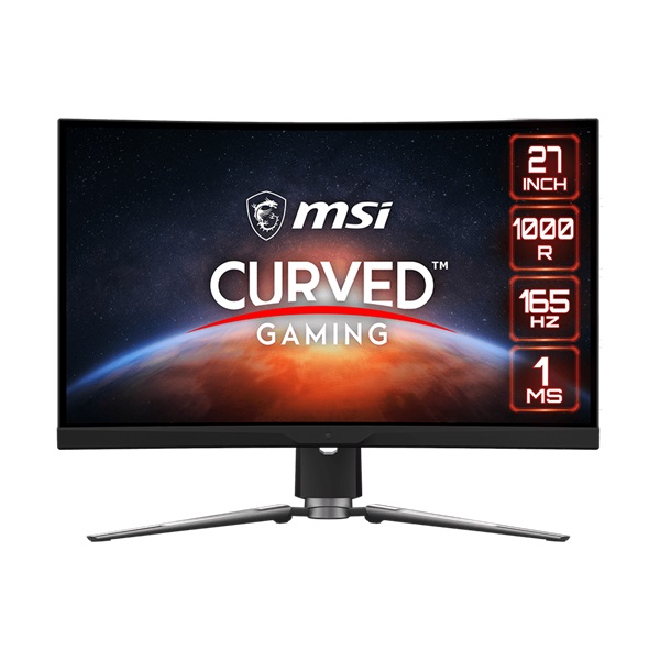 MSI 27" MPG ARTYMIS 273CQR WQHD VA 165Hz DP/HDMI/USB ívelt gamer monitor