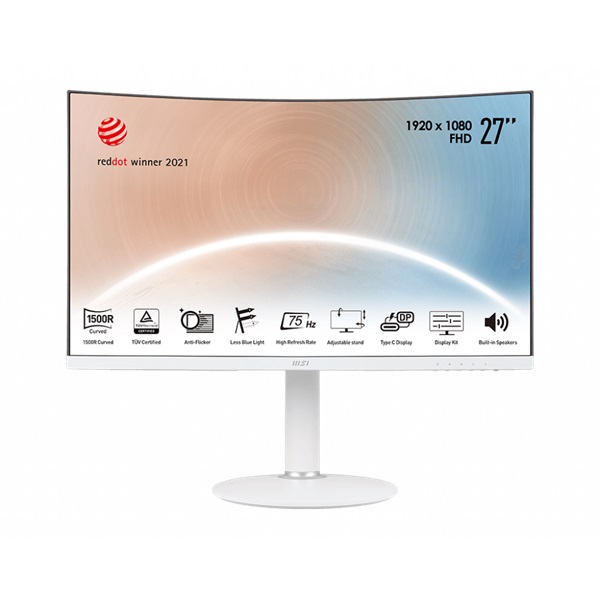 MSI 27" Modern MD271CPW FHD VA HDMI monitor