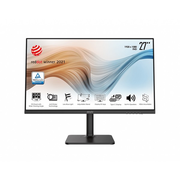 MSI 27" Modern MD271P FHD IPS HDMI monitor