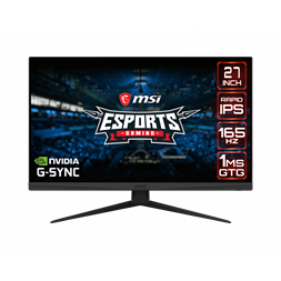 MSI 27" Optix G273QF WQHD IPS 165Hz DP/HDMI Esport gamer monitor