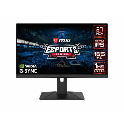 MSI 27" Optix G273QPF WQHD IPS 165Hz DP/HDMI Esport gamer monitor