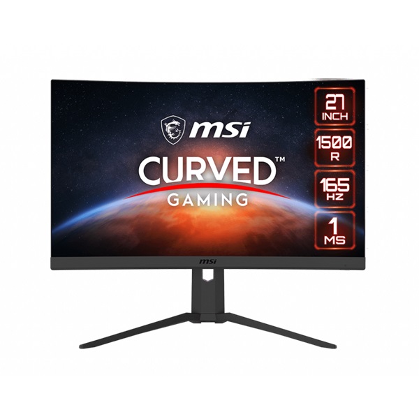 MSI 27" Optix G27CQ4P WQHD VA 165Hz DP/HDMI ívelt gamer monitor