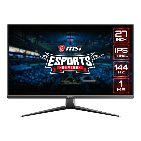 MSI 27" Optix MAG273 FHD IPS 144Hz DP/HDMI/USB Esport gamer monitor