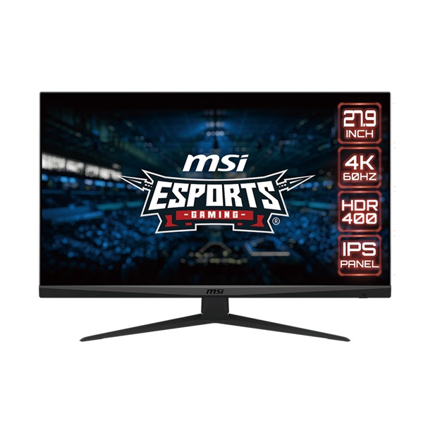 MSI 28" Optix G281UV 4K UHD IPS DP/HDMI Esport gamer monitor