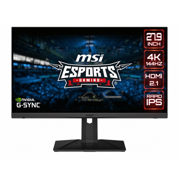 MSI 28" Optix MAG281URF 4K UHD IPS 144Hz DP/HDMI/USB Esport gamer monitor