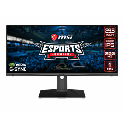 MSI 29,5" Optix MAG301RF WFHD IPS 200Hz DP/HDMI/USB Esport gamer monitor