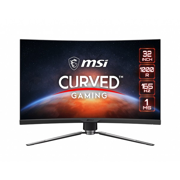 MSI 31,5" MAG ARTYMIS 324CP FHD VA 165Hz DP/HDMI/USB ívelt gamer monitor